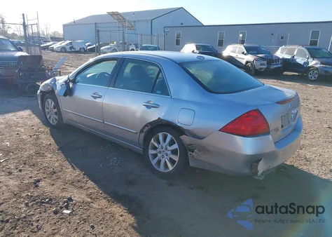 2007 Honda Accord 3.0 Ex из США, поврежденный, VIN 1HGCM66507A025817